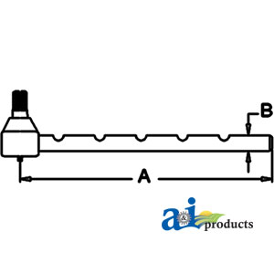 UM2218    Tie Rod---Replaces 1032254M91